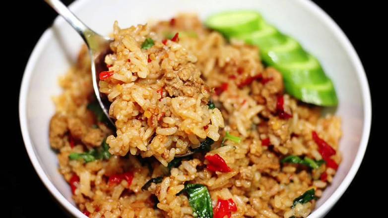 Spicy Basil Fried Rice
