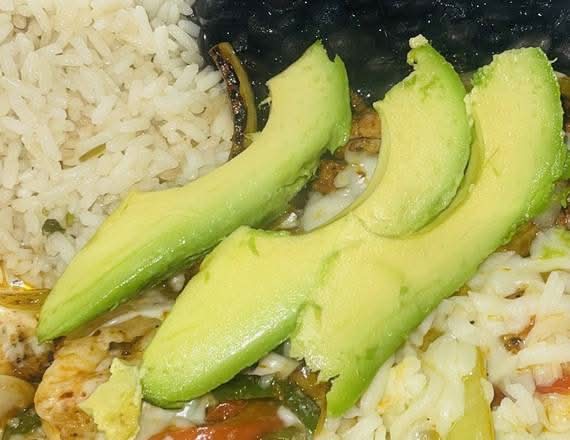 Shrimp fajitas