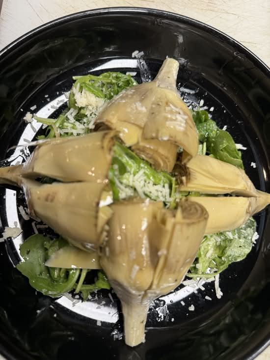 Carciofi salad