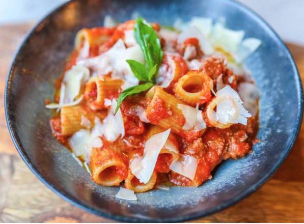 Rigatoni alla Bolognese