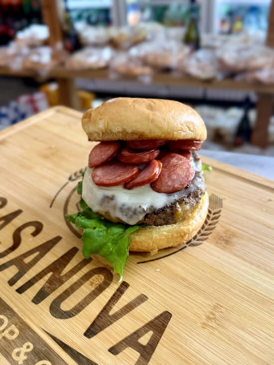 X Calabresa Burger