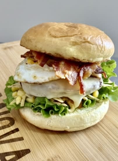 X- Egg Bacon Burger