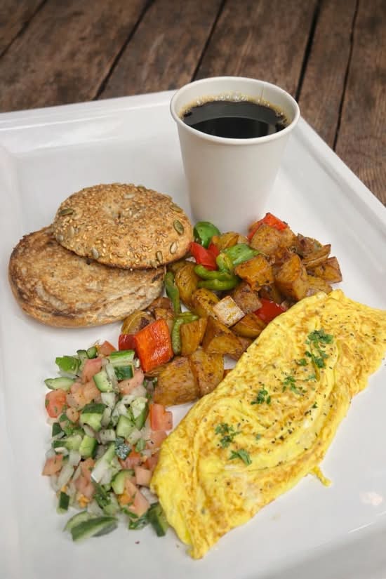 Cheese Omelette Platter