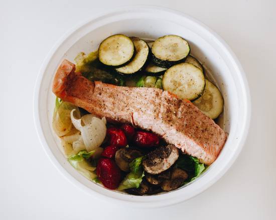 Grilled Salmon and Veggies