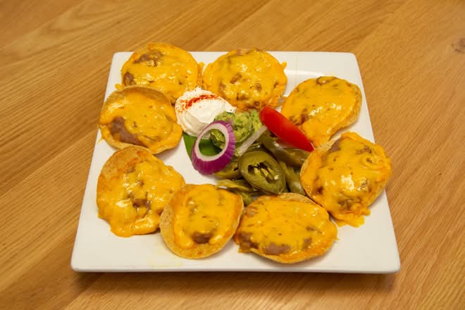 Bean & Cheese Nachos