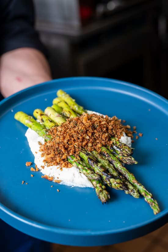 Asparagus & Chevre