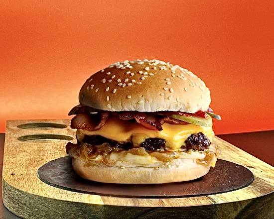 Bacon CheeseBurger W/Fries Combo