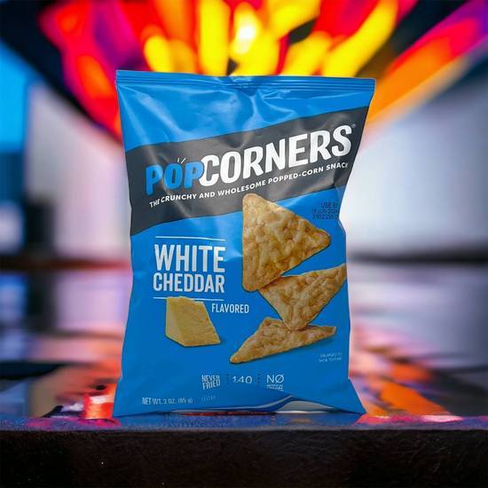 POPCORNERS White Cheddar 3oz