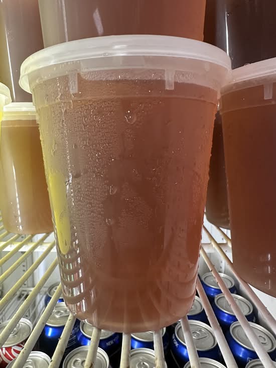 Homemade ice tea