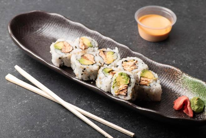 Black Pepper Salmon Roll