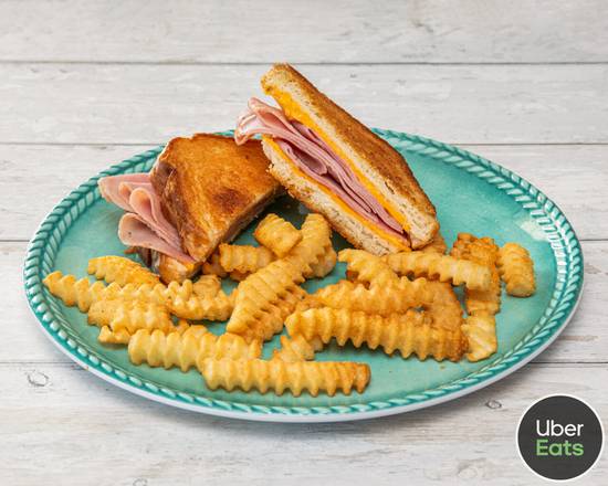 Texas Toast Hot Ham & Cheese Sandwich