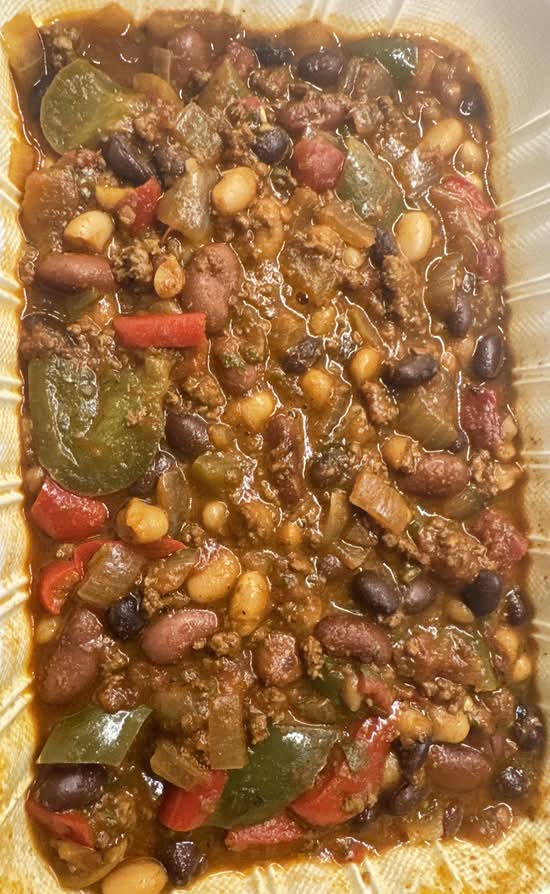 3 Bean and Beef Chili