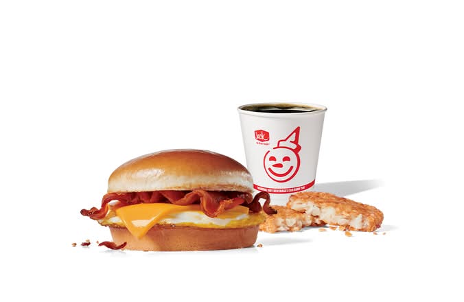 Bacon Breakfast Jack® Combo