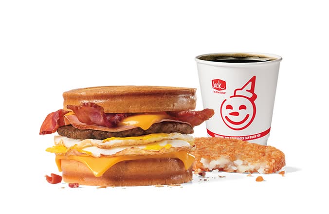 Loaded Breakfast Sandwich Combo