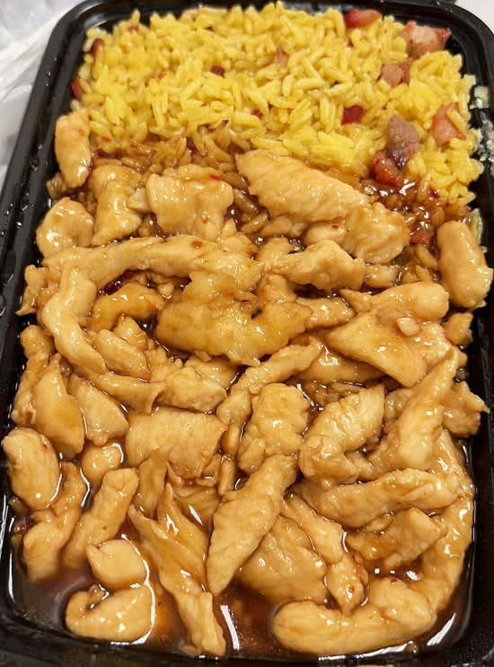 Chicken with Garlic Sauce (Combo)
