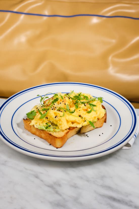 Scrambled Egg Toast