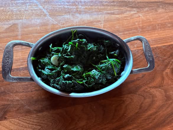 Sautéed Spinach