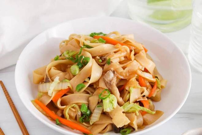 Vegetable Flat Noodle