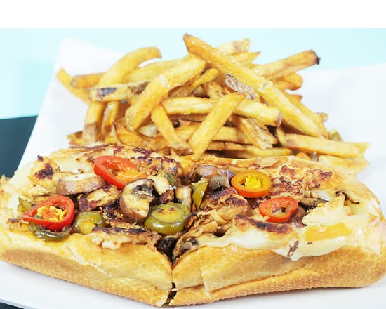 Chicken Cheese Steak. 🌶️