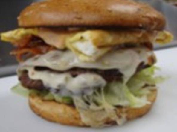 Fiesta Breakfast Burger