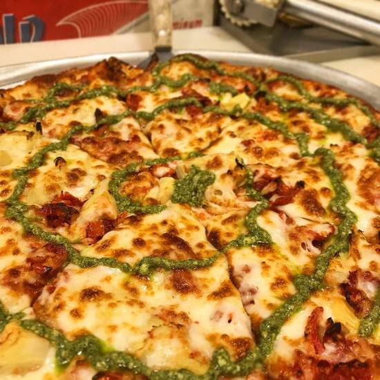 Chicken Pesto Pizza