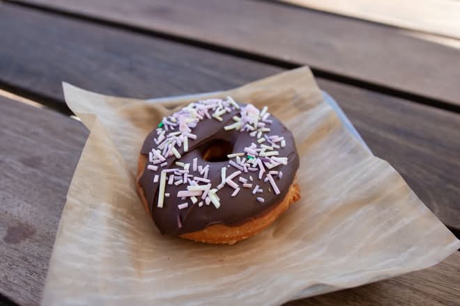 CHOCOLATE & SPRINKLES DONUT