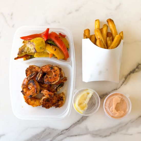 Wild-Caught Shrimp Dinner