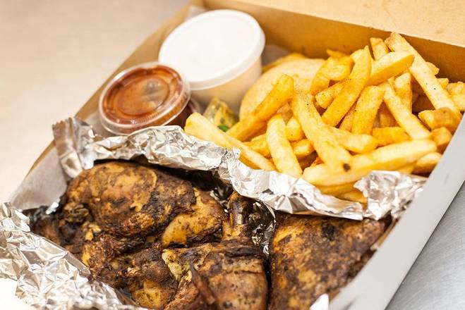 1/2 BBQ Chicken Dinner