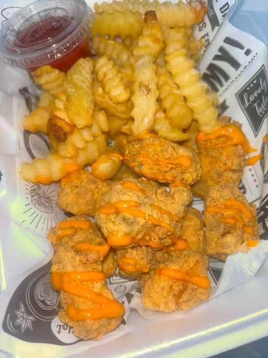 Fried Catfish Nuggets