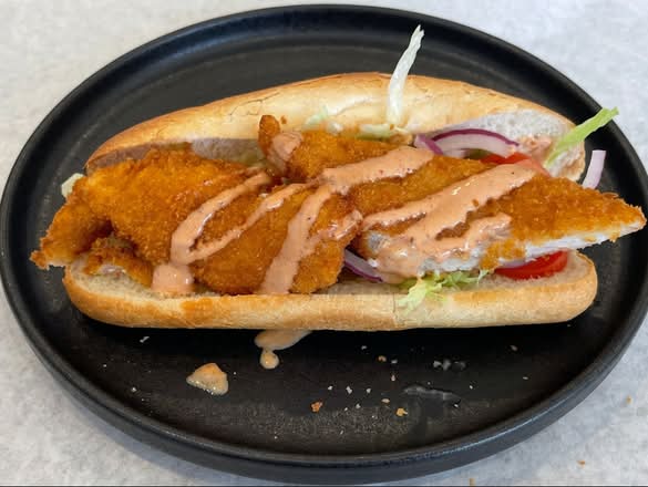 Chicken Po'boy Combo