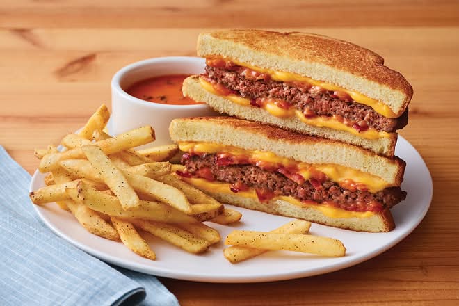 Grilled Cheese Cheeseburger