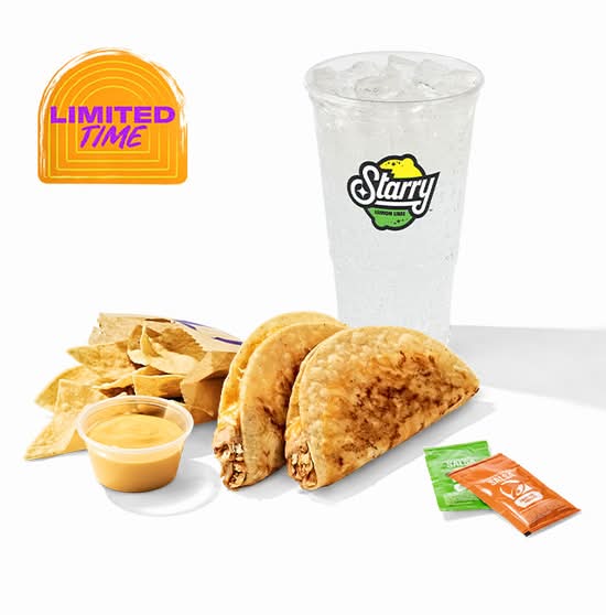 Cantina Chicken Crispy Taco Combo