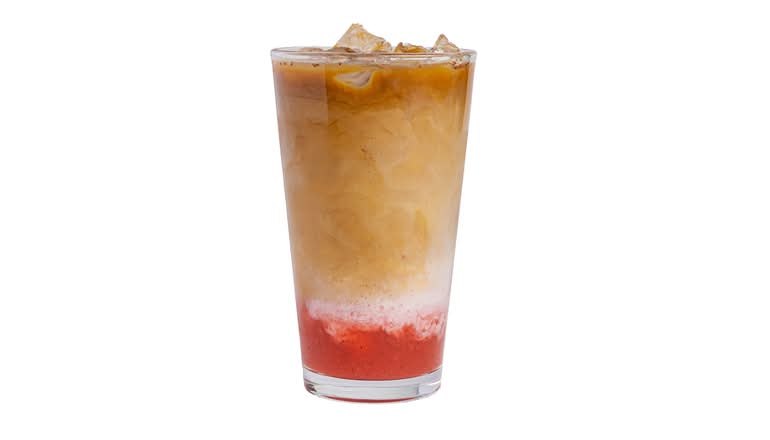 Cold Strawberry Vanilla Latte (3PO)