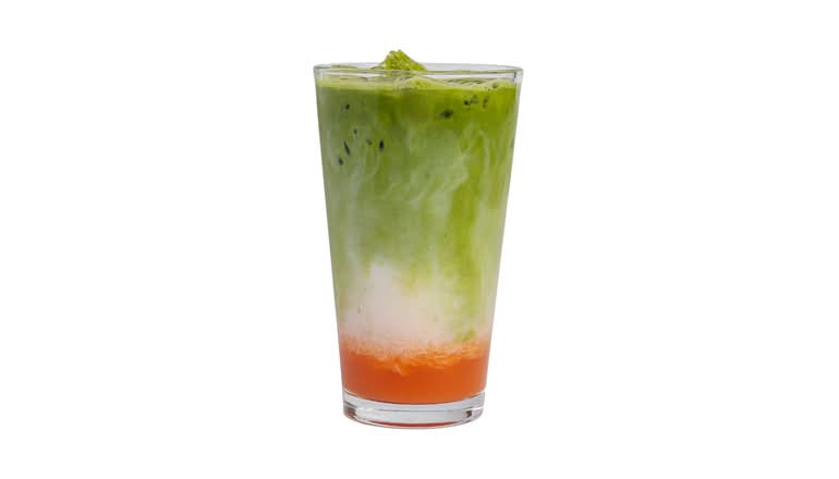 Cold Guava Matcha Latte (3PO)