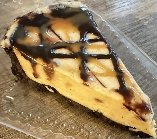 Reese's peanut butter pie slice
