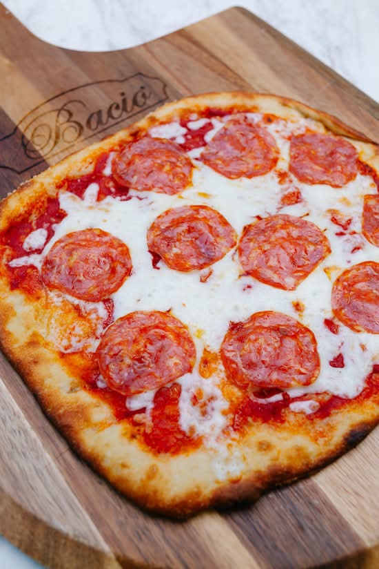 Spicy Salami Pizza