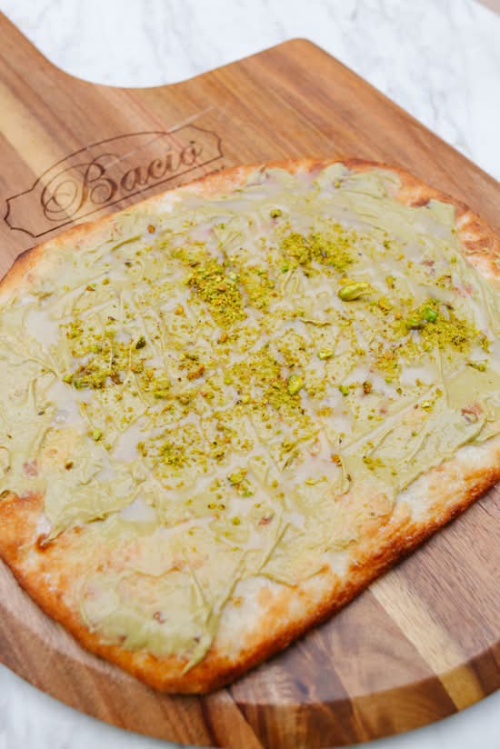 White Chocolate Focaccia