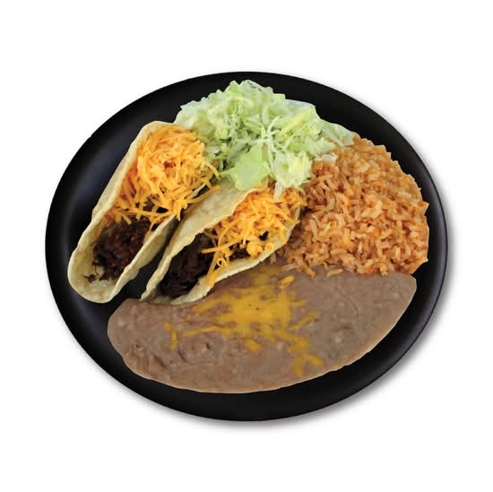 #2 Two Shredded Beef Tacos