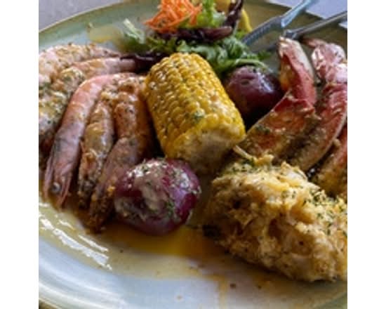 1/2 Chargrilled Dungeness Platter