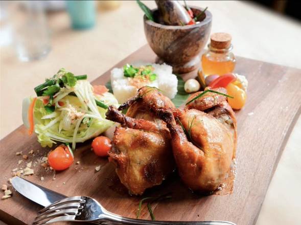 BBQ THAI CHICKEN ( HALF)