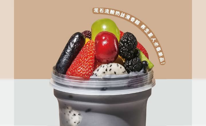Five Grain Yogurt w.Fruit(Small Size Cup)
