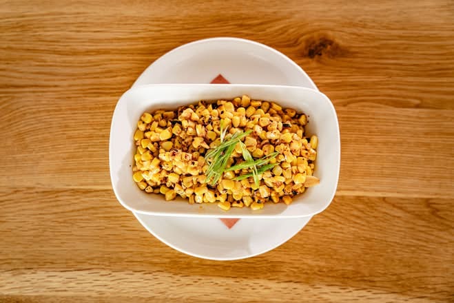 Charred Corn
