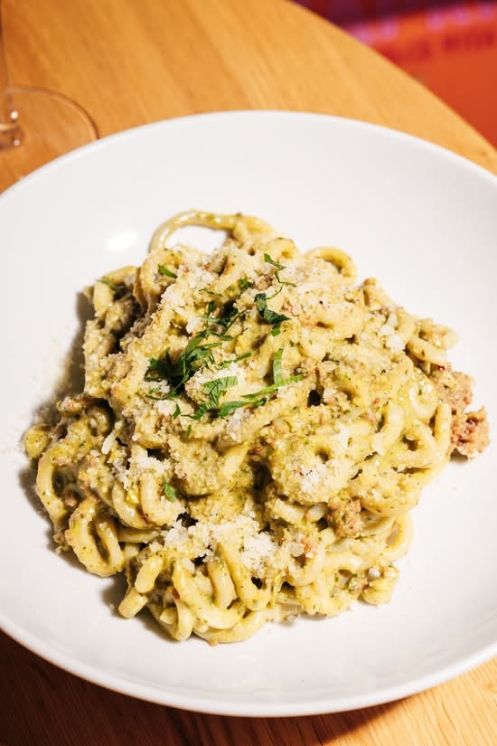 Spicy Sausage Gramigna