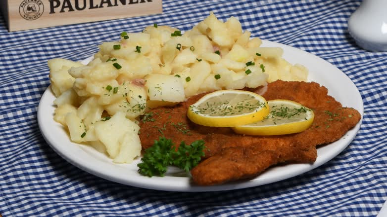 Chicken Schnitzel Dinner