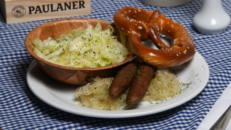 Vegan Brat Dinner