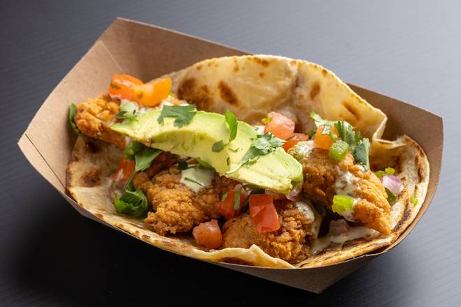 Crispy Fried Chicken Taco