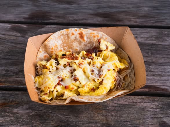 Egg, Bacon, & Cheese Taco