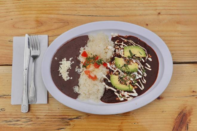 Chicken Mole Enchiladas