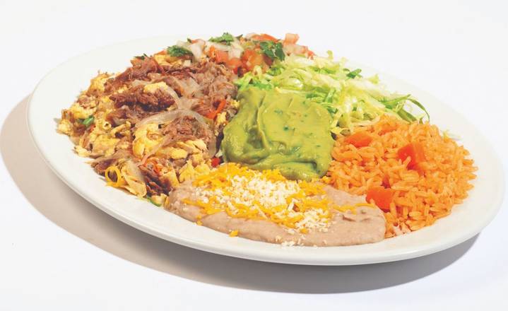#8 Machaca (Shredded Beef With Egg)