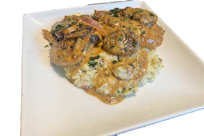 Smothered Chicken Dinner